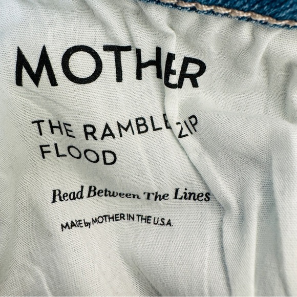 MOTHER straight Blue Jeans NEW - Picture 8 of 8